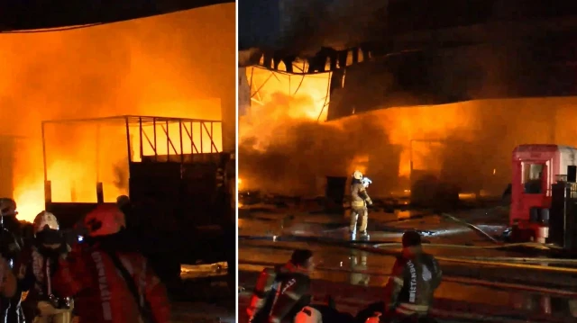 basaksehir ikitelli organize sanayi bolgesinde yangin Qk4mnlvH