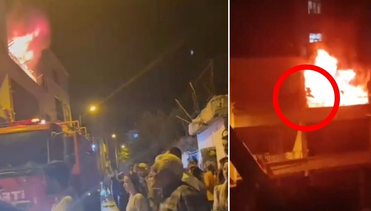 diyarbakirda ev yangini baba alevlerin arasina atladi uyTpnxqR