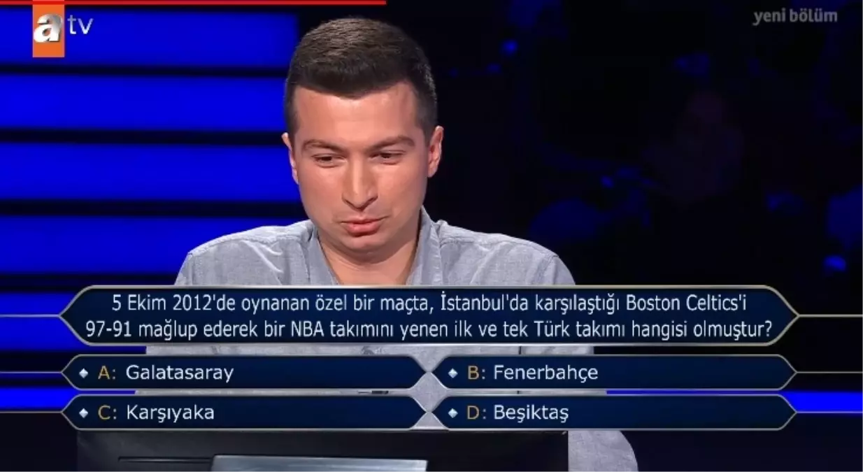 5 ekim 2012de oynanan ozel bir macta istanbulda karsilastigi boston celticsi 97 91 maglup ederek bir nba takimini yenen ilk ve tek turk takimi 1XU7Huce