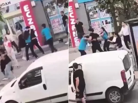 Bahcelievlerde marketteki karpuz fiyati tartismasi tekmeli yumruklu kavgaya donustu JaL2ANEm