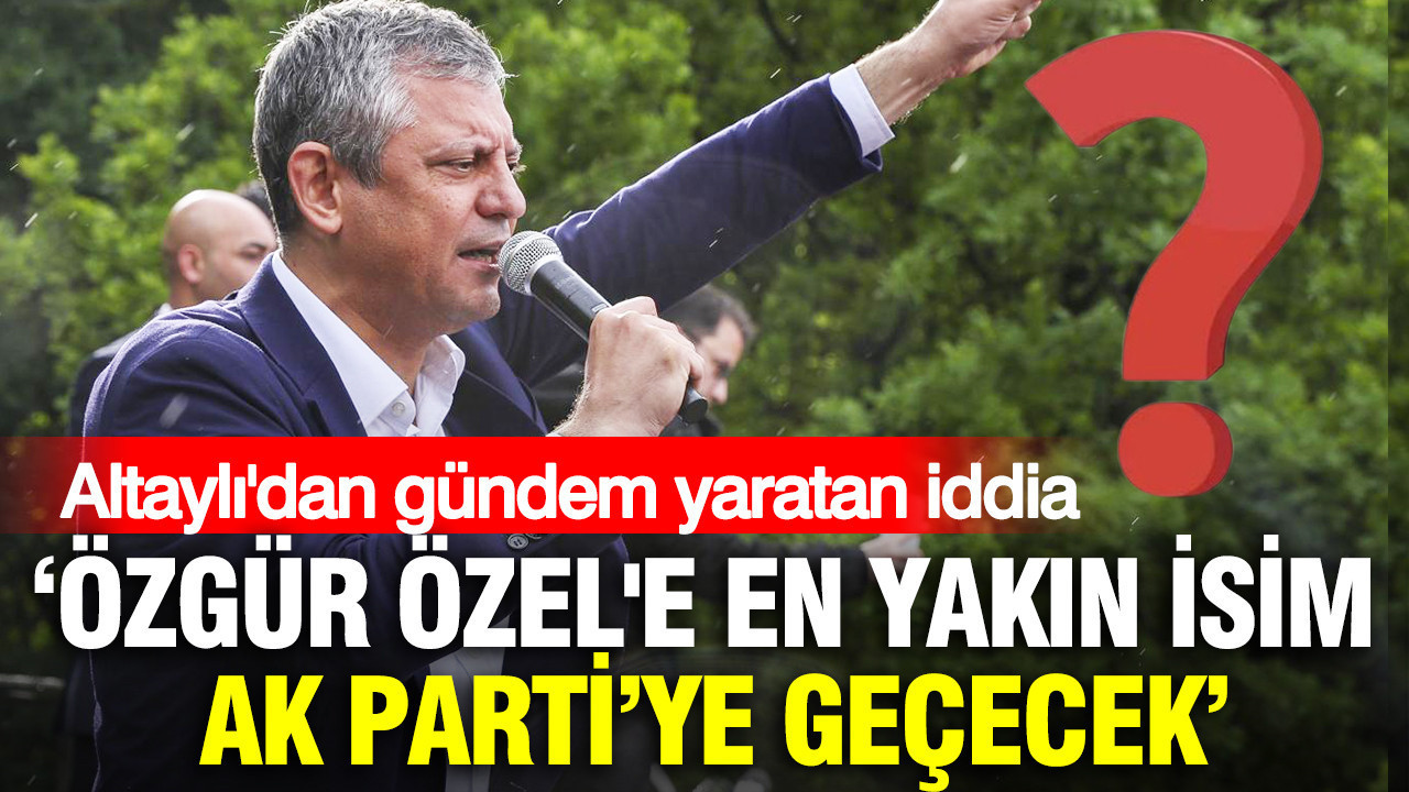 Fatih altaylidan gundem yaratan iddia cemil tugay ak partiye gececek kBJflaEm